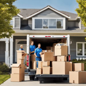 Hvordan organisere en flytting på en helg
